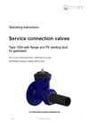 Operating instructions Service connection valves Type 1004